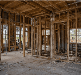 Before demolition scene